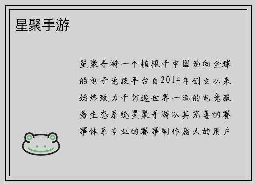 星聚手游